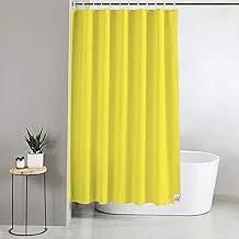 Fun Homes Peva Shower Curtain Liner, Heavy Duty Plastic With Hooks For Bathroom, Bathtub, 70