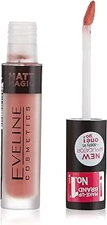 Eveline Make Up Lip Cream Matt Magic Cashmere Nude No 02, Nude, 4.5 ml