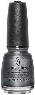 China Glaze Nail Lacquer, Kiss My Glass, 0.5 Fluid Ounce