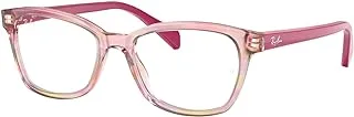 Ray-Ban Kids' Ry1591 Square Prescription Eyeglass Frames