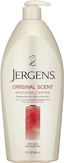 Jergens Original Scent 32 Ounce Dry Skin Moisturizer Pump (946Ml) (3 Pack)