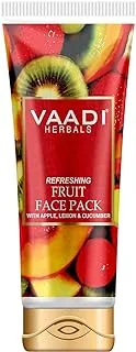 Vaadi Herbals Refreshing Fruit Mask with Apple, Lemon and Cucumber, 120 gm