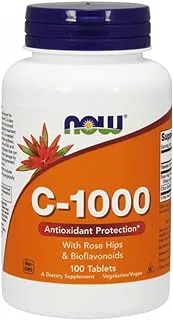 Now Foods Vitamin C1000 Veg Capsules, 100 Veg Capsules Per Bottle