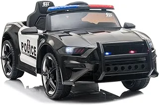 Megastar Ride On Police Convertible Squad Car 12 V Single Seater