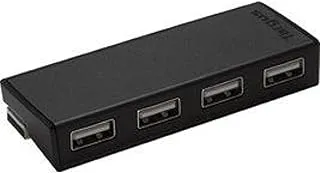 تارجوس 4 منافذ USB 2.0 Hub أسود