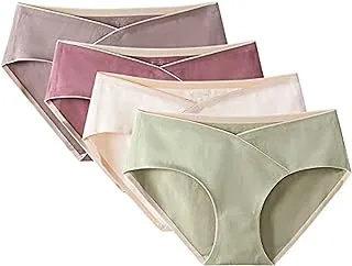 Sunveno Maternity Seamless Low Waist Briefs - Set Of 4 - M