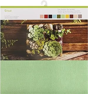 Cricut Felt Summer Sky Sampler 30.5 x 30.5 cm Pack of 10