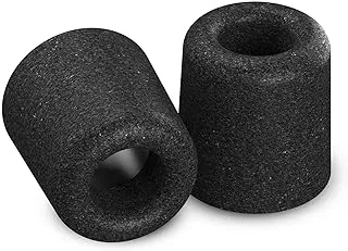 Comply t-500 memory foam replacement earbud tips for kz zs10, zsn, as10, zsx, starfield, fh7, fiio, moondrop and more earphones (small, 3 pairs), Wireless - Black