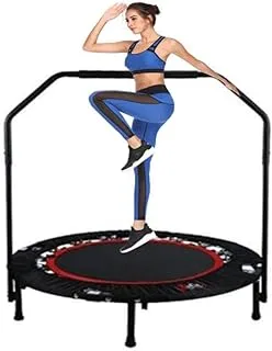 COOLBABY 40 INCH Mini Trampoline, Fitness Trampoline with Safety Pad, Stable & Quiet Exercise Rebounder for Kids Adults Indoor/Garden Workout Max 300lbs