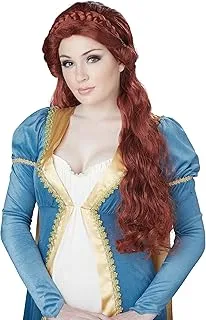 California Costumes Medival Female Beauty Wig, One Size, Auburn