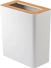 Yamazaki Home Slim Trash Can, One Size, Ash