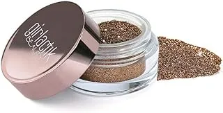 Girlactik USA. Loose Brown Metallic Eyeshadow Pot . Eye Sparkles Shimmer. High Pigment Powder. -