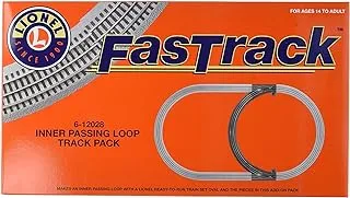 Lionel Fastrack Electric O Gauge, Inner Passing Loop Add-On Track Pack