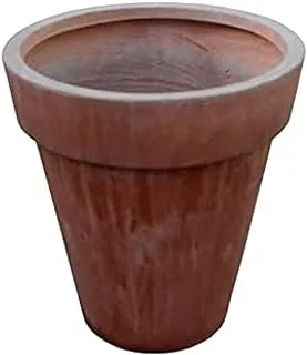 Dubai Garden Centre Fibre Cement Terracotta Pot, Large