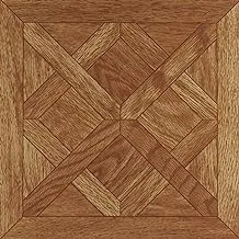 Achim Home Furnishings Ftvwd20120 NexUS 12-Inch Vinyl Tile, Wood Classic Parquet Oak, 20-Pack