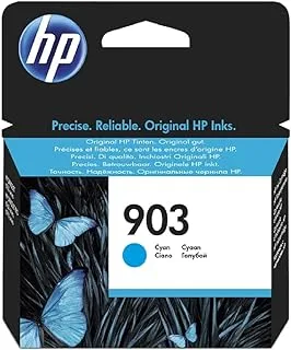 Hp 903 Cyan Original Ink Advantage Cartridge - T6L87Ae