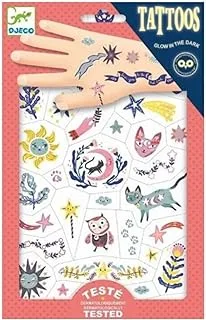 Djeco Sweet Dreams Glow In The Dark Tattoos