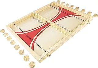 GoSports Pass The Puck Game Set - Rapid-Shot Tabletop Board Game - Fun for Kids & Adults