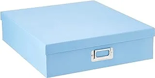 Pioneer Jumbo Scrapbook Storage Box, Sky Blue