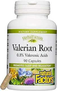 Natural Factors Valerian Root 300 mg, 90 Capsules