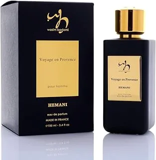 Hemani Premium Perfume - Voyage En Provence Eau De Parfum Long-Lasting Fragrance For Men 100ml Ideal For Night-Outs.