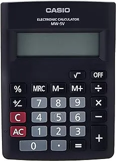 Casio MW 5VBK Pocket Calculator