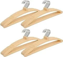 Kuber Industries 24 Piece Plastic Hanger, Cream (CThang16)