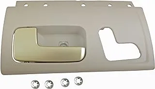 Dorman 80470 front driver side interior door handle compatible with select lincoln models, beige; chrome