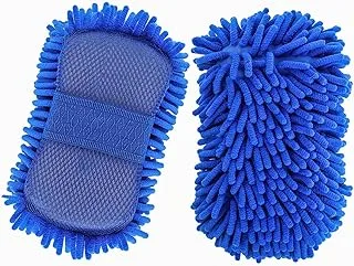 Car Wash Sponge - KASTWAVE Premium Car Wash Mitt (2-pack, Extra Large), Non-Scratch Car Sponges for Washing, Premium Microfiber Sponge for Car Washing, Automobile Cleaning Sponges Essential Part