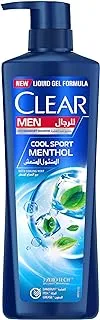 CLEAR Anti-Dandruff Shampoo, for dandruff prone scalp, Cool Sport Menthol, provides intense cooling power, 700ml