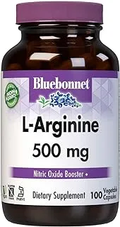 Bluebonnet L-Arginine 500Mg 100 Vcaps, 181 G