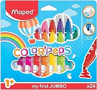 Maped Color'Peps My First Safety Tip Ultrawashable Markers X24 (846222)