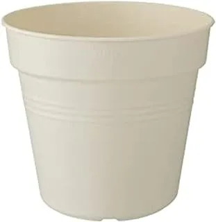 Elho Green Basics Growpot, 35 cm Size, Cotton White