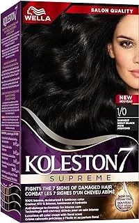 Wella Koleston Supreme Hair Color 1/0 Darkest Night Black