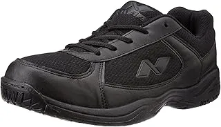 Nivia Mesh PVC School Shoes, Men's 6 UK (Black)