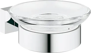 Grohe Essentials Cube Soap Dish With Holder, 40754001