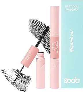 Soda Baby Doll Mascara, Lenghtening, Volumizing, & Curling. #Lashlover Black Cult