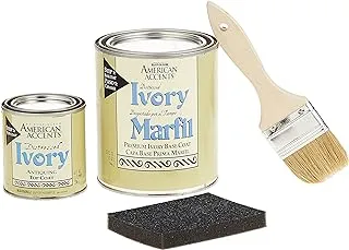 RUSt-OlEUm 202867 Distressed Quart And Half Pint Kit, Ivory (Packaging May Vary)