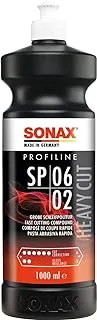 SONAX PROFILINE SP 06-02 Abrasive Paste Removes Deep Scratches and Abrasions from Very Ruined Monolayer Surfaces, Silicone-Free, 1 l, Item Number 03203000