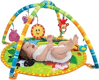 Winfun-baby toy jungle pals playmat, black