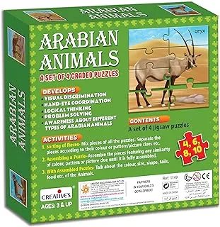 Creative Arabian Animal Puzzles