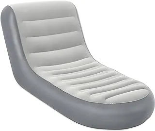 Bestway Chaise Sport Lounger Inflatable Chair Black/White 165 x 84 79 cm 75064