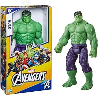 Marvel - Marvel Avengers Titan Hero Series Blast Gear I Deluxe Hulk Action Figure, 12-Inch Toy Figure, Inspired By Marvel Comics, For Kids Ages 4 And Up