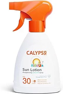 Calypso Kids Disappearing Coloured Blue Lotion Spray Spf30 200 Ml