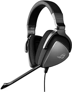 Asus ROG Delta Core Gaming Headset For Pc, Mac, Playstation 4, Xbox One And Nintendo Switch With Hi-Res Audio, And Exclusive Airtight-Chamber Design Black, Wired