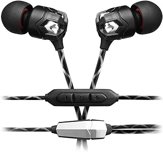 V-Moda Zn In-Ear Modern Audiophile Headphones With Microphone - 3 Button