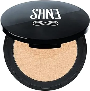 Sane soft focus compact powder 9 g, warm beige