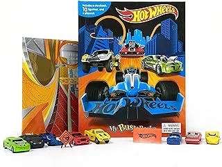 كتاب Phidal-Mattel Hot Wheels My Busy Book - متعدد الألوان