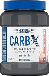 Applied Nutrition Applied Nutrion Carb X 100% Cyclic Dextrin Carbon Hydrates Post Workout, Fruit Burst, 1.2 Kg, 48 Servings