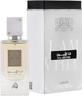 Lattafa I Am White Ana Abiyedh Eau De Parfum, 60 ml